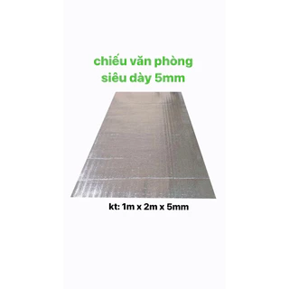 5mm Chiếu ngủ văn phòng siêu êm siêu dày 1mx2m chiếu du lịch dã ngoại chống thấm ướt