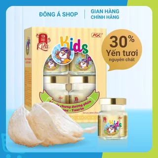 Yến Kiều Kids - Yến sào chưng sẵn cho trẻ nhỏ - Thành phần yến 30% -  Hỗ trợ tốt cho sức khỏe - SX tại nhà máy đạt GMP