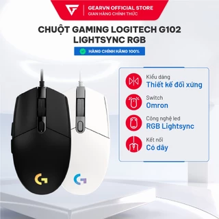 Chuột Gaming LOGITECH G102 LightSync Black RGB