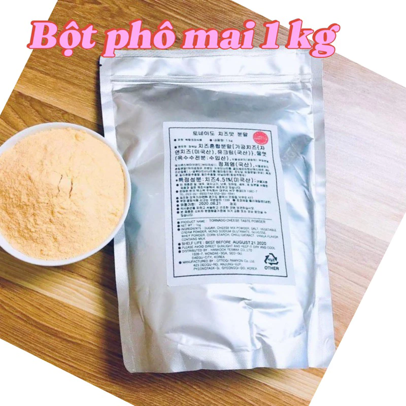 Bột Phô Mai Lắc Hàn Quốc 1 kg