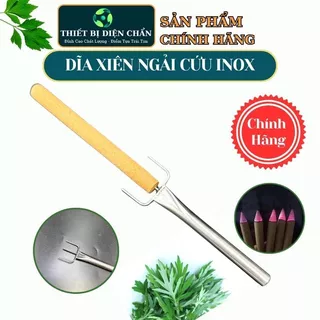 Dĩa xiên 3 điếu ngải cứu diện chẩn