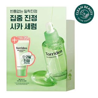 (Date 2026)[Tặng kem dưỡng 20ml] Serum Torriden Rau má Balanceful Da dầu mụn.