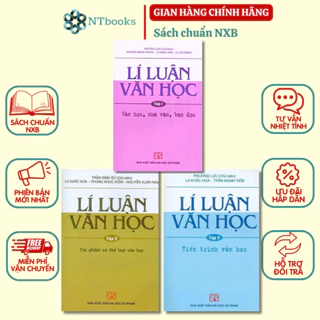 Combo 3 cuốn sách Lí Luận Văn Học