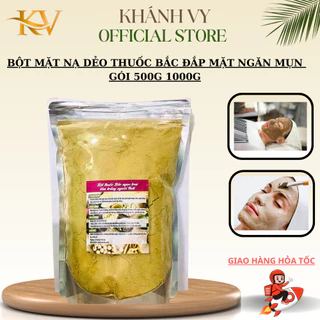 Bột Mặt Nạ Dẻo Thuốc Bắc Giúp Trắng Da Ngăn Mụn. Gói 500g 1000g