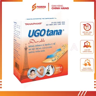 Băng dính y tế cá nhân Ugo Tana – Băng dính vải bảo vệ vết thương chống thấm nước – Tanaphar [Việt Nam] – 1 Miếng