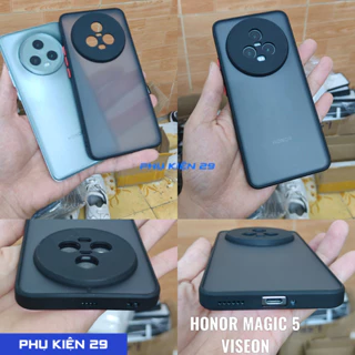 [Honor Magic 5/ 5 Pro] Ốp lưng chống sốc,chống va đập lưng nhám cao cấp VISEON