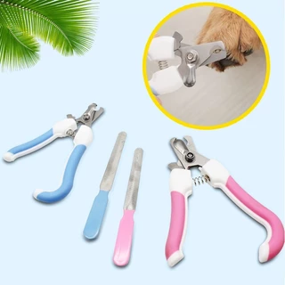 Kềm cắt móng cho thú cưng, Kềm Cắt Móng không gỉ kèm dụng cụ dũa móng cho Chó & Mèo | Muchinshop