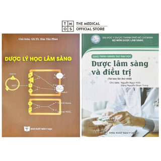 Sách - Combo Dược Lý Học Lâm Sàng và Dược Lâm Sàng và Điều Trị Tmos