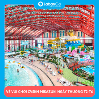 Đà Nẵng [E-Voucher] Vé Mikazuki ngày thường T2-T6 (Bao gồm vé công viên nước + Osen + Ninja Kid's)