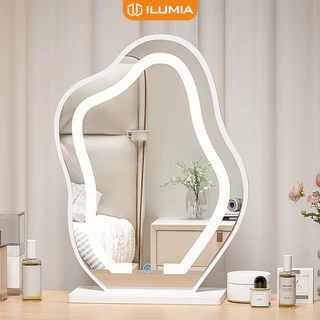 Gương trang điểm để bàn hình đám mây đèn led thương hiệu ILUMIA - GP294