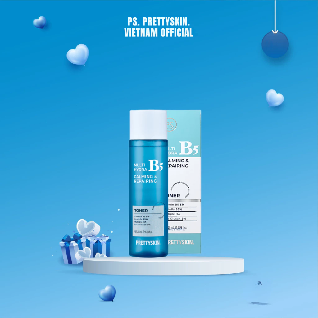 Nước hoa hồng giúp phục hồi B5 Prettyskin