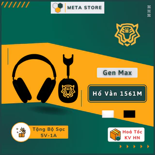Tai Nghe Hổ Vằn 1561M, Tai Nghe Bluetooth Gen Max Chống Ồn ANC 45DB - Xuyên Âm - Âm Thanh Vòm - Pin 50H • Meta Store