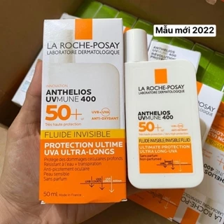 Sữa Chống Nắng/Kem Chống Nắng La Roche-Posay Anthelios UVMune 400 SPF50+ 50ml Bảo Vệ Da Khỏi Tia UVA Dài