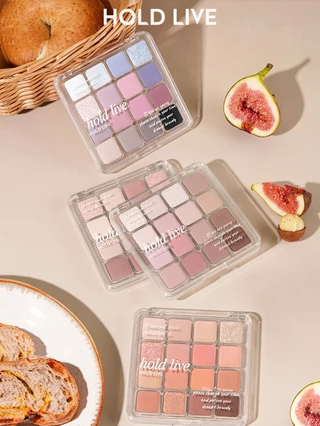 Bảng Phấn Mắt 16 ô Màu HOLD LIVE Magic Eyeshadow Tray Tone Màu Pastel