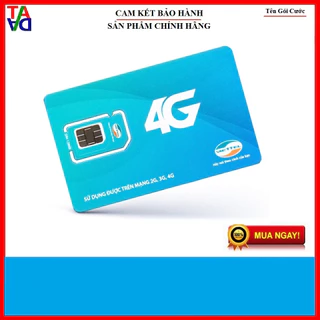 {Trọn Gói 12 Tháng} Sim 4G Viettel Không Giới Hạn Data Truy Cập TikTok, YouTube, Facebook Và TV360 Basic