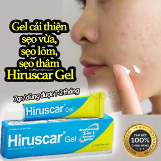 Gel cải thiện sẹo vừa, sẹo lõm, sẹo thâm Hiruscar Gel