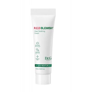 [Sẵn-Nhập khẩu-Date T2/26] Kem Dưỡng Dr.G Red Blemish Clear Soothing Cream Cho Da Mụn 10ml