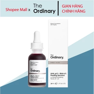 Serum tẩy da chết The Ordinary AHA 30% + BHA 2% Peeling Solution 30ml của Canada/USA