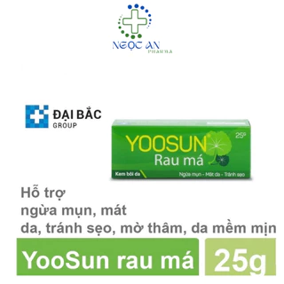 Yoosun Rau Má - Dịu mẩn ngứa, mát da, mờ sẹo, mờ thâm (Tuyb 20g)