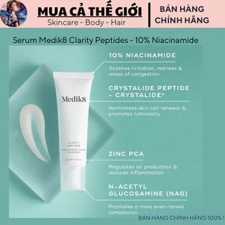 Serum Medik8 Clarity Peptides - 10% Niacinamide