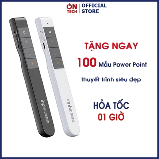 Bút Trình Chiếu Laser Không Dây Thuyết Trình Slide Powerpoint INPHIC PL1 Dùng Pin Sạc Điều Khiển Bằng Phím Đa Chức Năng