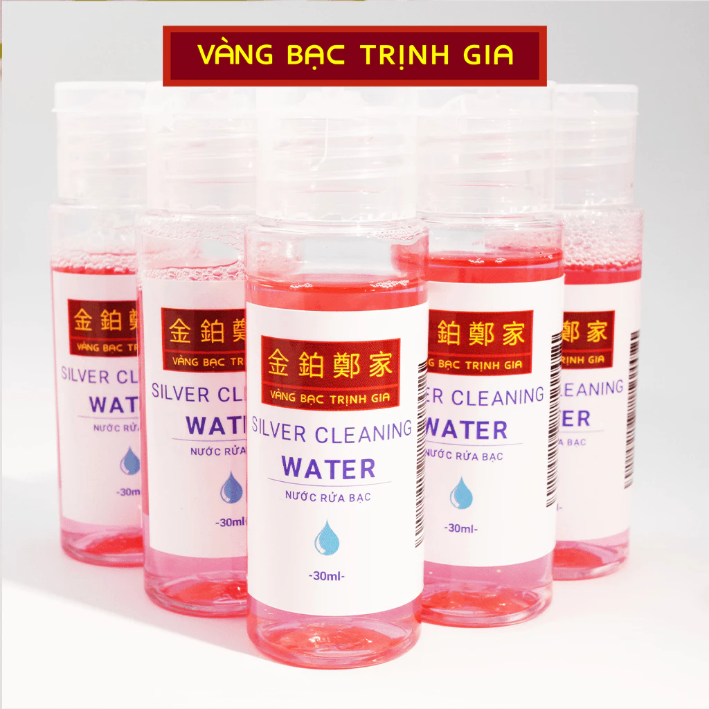 Nước rửa bạc làm mới trang sức vàng bạc 30ml Trang Sức Vàng Bạc Trịnh Gia