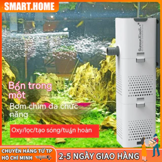 【🔥Free ship/chất lượng🔥】Máy lọc nước bơm oxy bể cá nội địa cao cấp