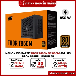 Nguồn máy tính XIGMATEK THOR T850M V2 850W / THOR T750 750W V2  / 80 Plus Bronze