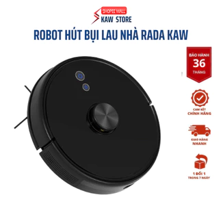 Robot hút bụi lau nhà KAW điều hướng khoang vùng thông minh _Bảo hành 24 tháng