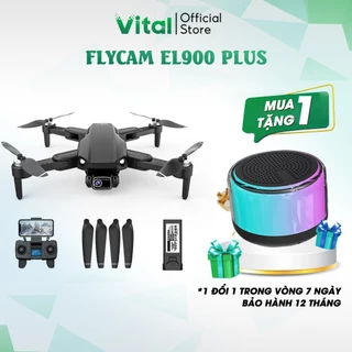 Flycam L900 PRO máy bay điều khiển từ xa camera 4K hình ảnh sắc nét dung lượng pin lớn định vị GPS bảo hành 12 thán