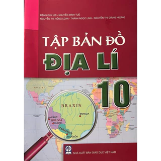 Sách - Tập Bản Đồ Địa Lí 10