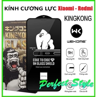 Cường lực Kingkong Full màn Xiaomi Mi 10T Mi11T Pro Mi 12T Mi13T Mi12T Mi 11 lite 12 lite pro Độ trong suốt đạt chuẩn HD