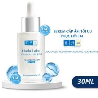 Sewrum Cấp Ẩm Tối Ưu Hada Labo Advanced Nourish Hyaluronic Acid Serum 30ml Phục Hồi Giảm Nếp Nhăn