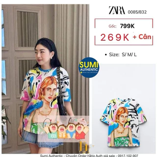 Áo phông Zara auth giá sale