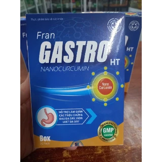 Gastro Ht nanocurcumin _ Hỗ trợ giảm đau dạ dày nhanh,giảm trào ngược,viêm loét dạ dày