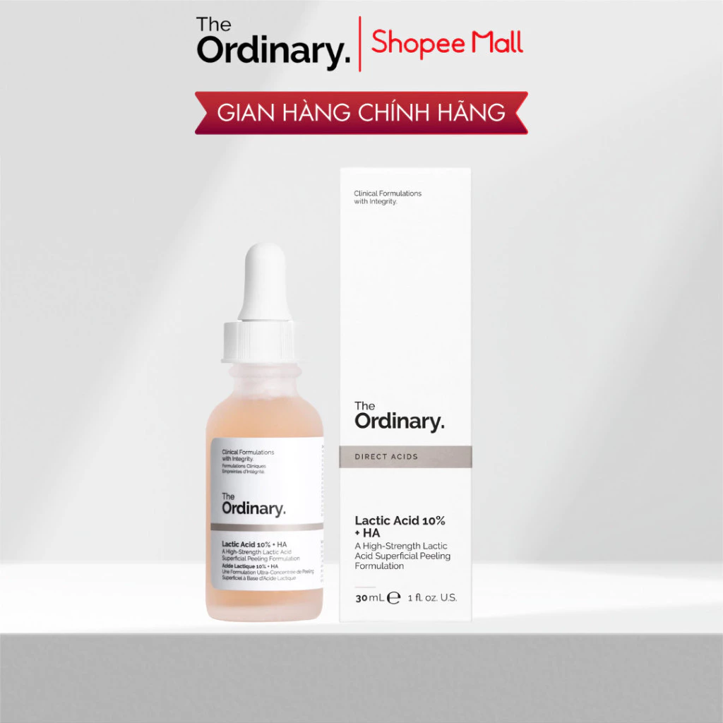 Tinh Chất Dưỡng Da The Ordinary Lactic Acid 5% + HA 30ml