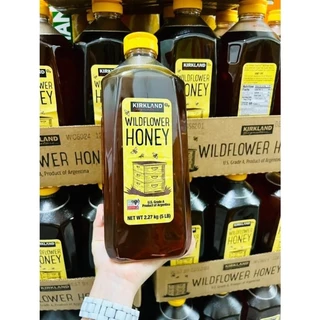 (Date T11/25) Mật Ong Kirkland Signature Wildflower Honey 2.27kg của Mỹ