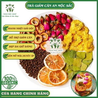 ✅[SET 30 GÓI] Trà Giảm Cân Thảo Mộc Giảm Mỡ Bụng Giảm Béo Thanh Lọc Cơ Thể Tặng Kèm Túi Lọc Trà Tại Thảo Mộc Shop