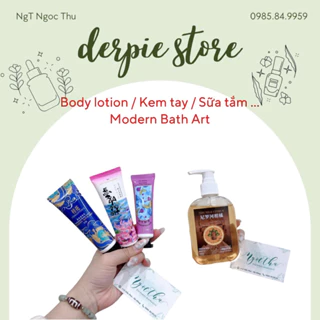 Body lotion / Dưỡng thể - Kem tay - Sữa tắm - Rửa tay ... hương nước hoa Modern Bath Art