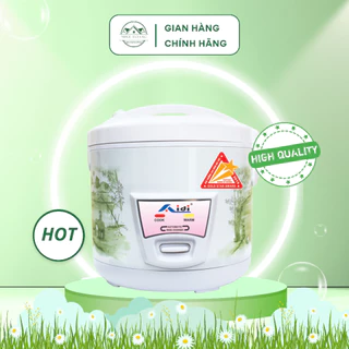 Nồi Cơm Điện Nắp Gài AIDI MR - SM 09K Dung Tích Lớn 1.8L Chống Dính Dày Dặn Công Nghệ Thông Minh Nấu Cơm Dẻo Ngon