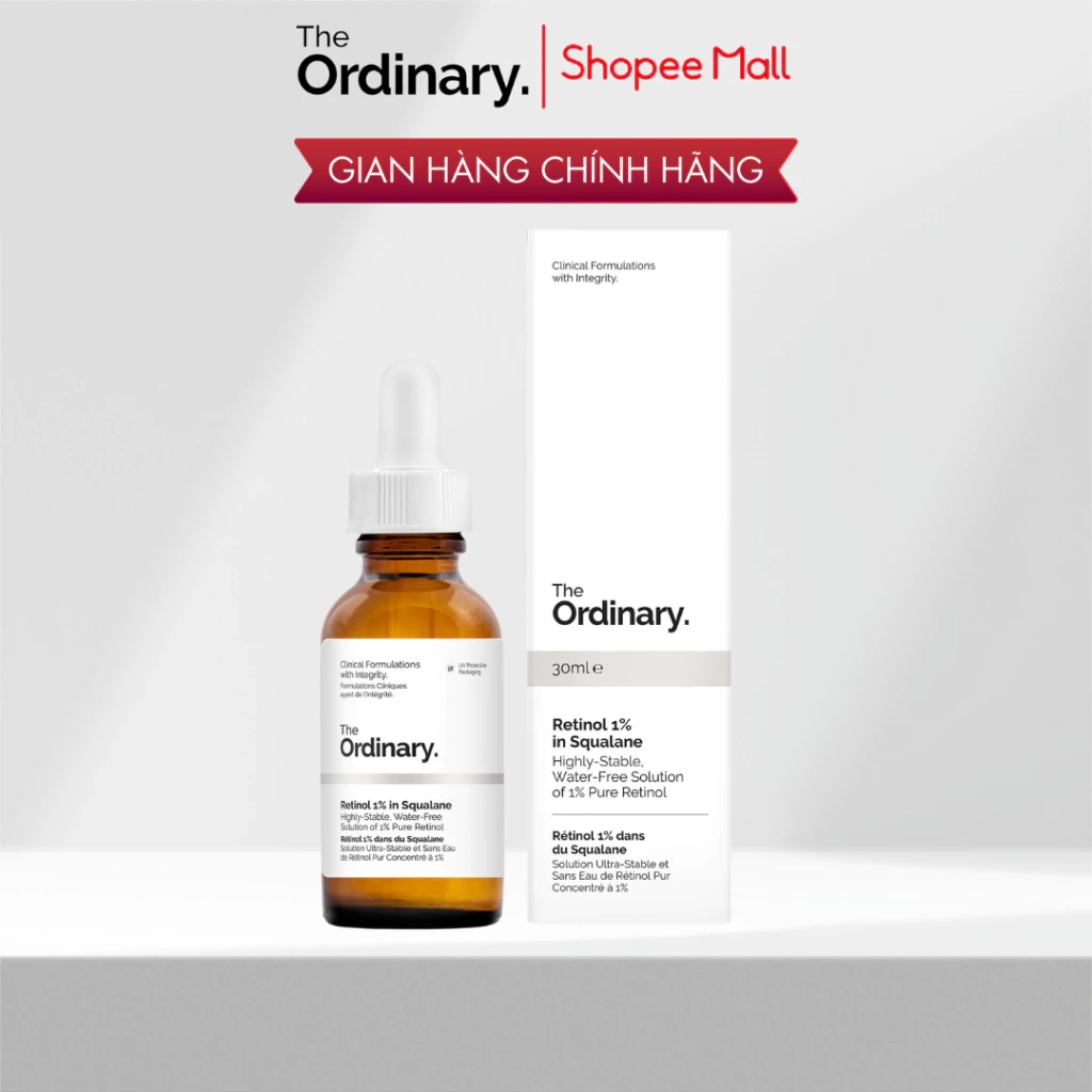 Serum Retinol 1% Chống Lão Hóa Làm Giảm Nếp Nhăn Hiệu Quả The Ordinary