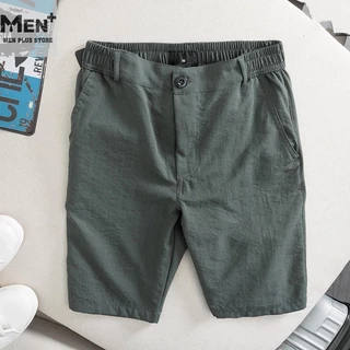 Quần short nam vải đũi linen cao cấp mặc siêu nhẹ siêu mát - Quần đũi ngố nam cao cấp - Quần đùi nam