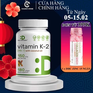 Thực Phẩm Bổ Sung Deal Supplement Vitamin K2 MK7 150mg 180 Viên