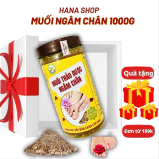 MUỐI THẢO DƯỢC NGÂM CHÂN - Hũ lớn 1kg