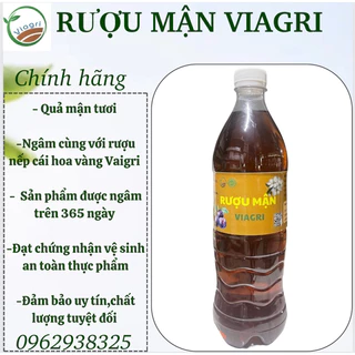 R.ượu mận Viagri ngâm chuẩn vị đảm bảo chất lượng