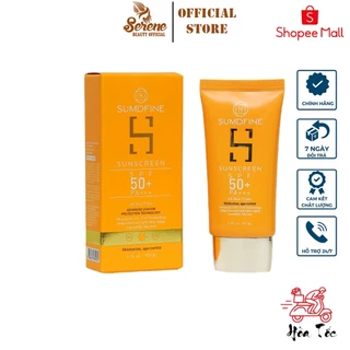 KEM CHỐNG NẮNG KARMEL SUMDFINE SUNSCREEN SPF 50+, PA+++ 50g