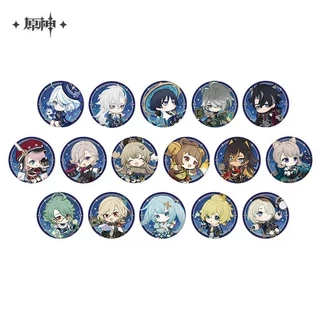 [Order][Official] Huy hiệu chibi Genshin Impact 1