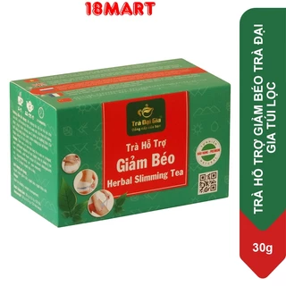 Trà Hỗ Trợ Giảm Béo Trà Đại Gia Túi Lọc 30g (1.5g x 20 gói) - hàng siêu thị