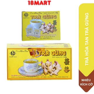 Trà gừng hoà tan Tiên Du 50g & 150g