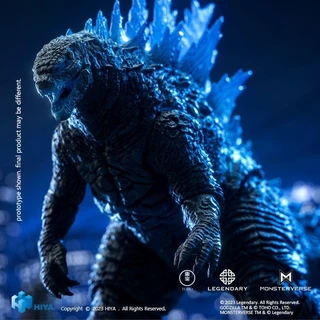 mô hình quái vật Godzilla vs Kong Heat Ray Godzilla Translucent Ver. Action Figure. Hiya Toys.